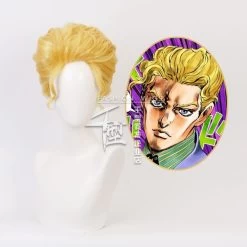 JOJOs Bizarre Adventures Yoshikage Kira Cosplay Wig