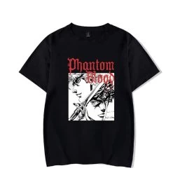 Jojos Bizarre Anime - Black Tshirt Adult Size
