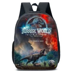 Jurassic World Film Graphic Backpack School Bag