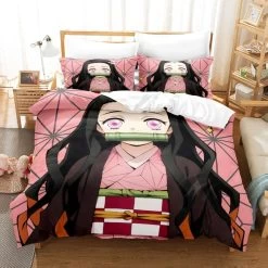 KNY Demon Slayer Nezuko Doona Bedding Set
