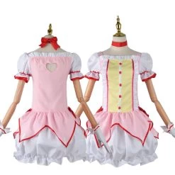 Madoka Magica Madoka Kaname Cosplay Costume