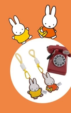 MIFFY BUNNY KEYCHAIN