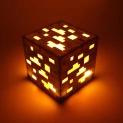MINECRAFT CUBE NIGHT TORCH