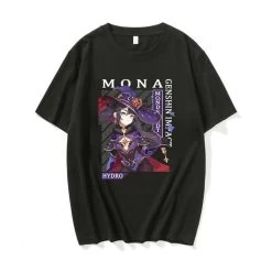 Mona Genshin Impact Design T-shirt
