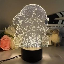 My Neighbor Totoro Acrylic 3D LED Night Light Lamp