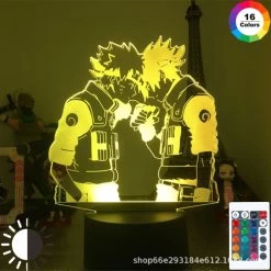 Naruto 3D Acrylic LED Night Light Lamp