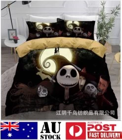 Nightmare Before Christmas Doona Bedding Set