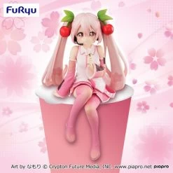 NOODLE STOPPER FIGURE SAKURA MIKU 2022 PEARL VER.