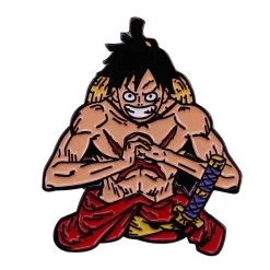 One Piece Fighting Luffy Enamel Pin