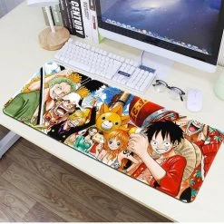 One Piece Straw Hat Crew Computer Anime Mouse Pad