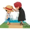 ONE PIECE WORLD COLLECTABLE FIGURE LOG STOTIES MONKEY D. LUFFY & SHANKS