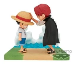 ONE PIECE WORLD COLLECTABLE FIGURE LOG STOTIES MONKEY D. LUFFY & SHANKS