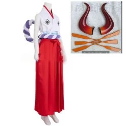 One Piece Yamato Cosplay Costume Set