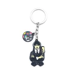 [ONLINE LISTING] WEDNESDAY IN UNIFORM KEYCHAIN