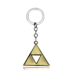 [ONLINE ONLY] THE LEGEND OF ZELDA GOLD TRIFORCE KEYCHAIN