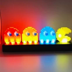Pacman LED Night Light Lamp 30X10CM