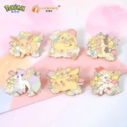 Pokemon Characters Metal Badge