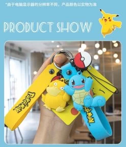 Pokemon Keychain Keyrings