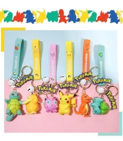 Pokemon Keychain Keyrings Random Selection