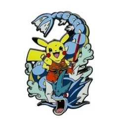 Pokemon Pikachu And Gyarados Enamel Pin