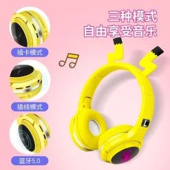 Pokemon Pikachu Bluetooth Headphones