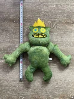 Rainbow Friends Green Crown Monster Plush Toy 30cm