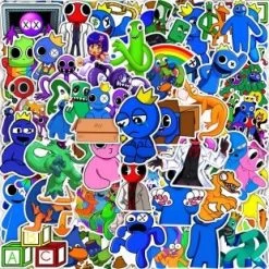 Rainbow Friends Sticker Pack 50PCS