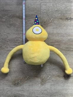 Rainbow Friends Yellow One Eyed Monster 30cm Plush Doll Toy