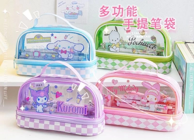 Sanrio Characers Pencil Case Pouch 1 Sanrio Characers Pencil Case Pouch