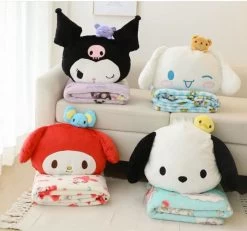 Sanrio Characters Plush Pillow & Blanket