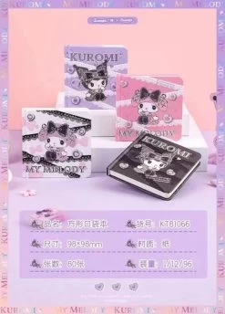 Sanrio Characters Square Mini Pocket Notebook