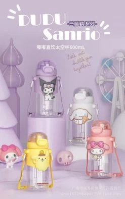 Sanrio Characters Water Bottle 600ml