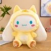 Sanrio Kawaii Characters Cinamoroll In Yellow Coat 60cm Push