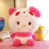 Sanrio Kawaii Characters Hello Kitty In Pink Panda Coat 85cm Plush