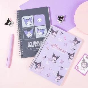 Sanrio Kuromi A5 Spring Coil Notebook 1 Sanrio Kuromi A5 Spring Coil Notebook
