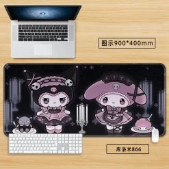 Sanrio Kuromi My Melody Table Computer Mouse Pad