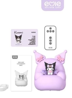 Sanrio Kuromi Night Light With Remote