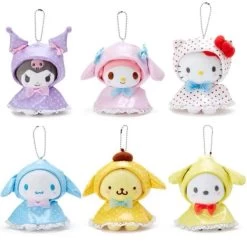 Sanrio Raincoat 12cm Plushies