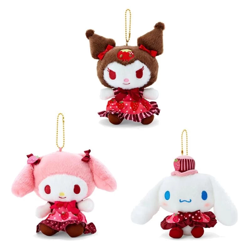 Sanrio Strawberry 12cm Plushies 1 Sanrio Strawberry 12cm Plushies