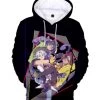 Sk8 The Infinity Black Poly Pullover Hoodie