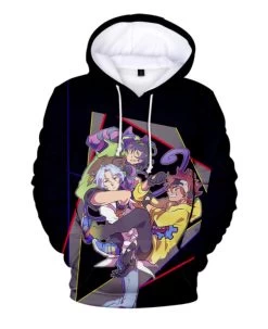 Sk8 The Infinity Black Poly Pullover Hoodie
