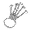 Skeleton Hand Design Mittens Bracelet