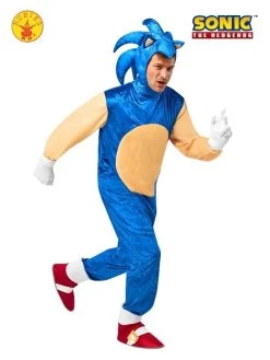 Sonic The Hedgehog Sonic Adult Holloween Costume