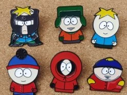 South Park Characters Enamel Pin