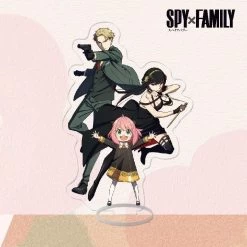 Spy X Family Anime - Loid, Yor & Anya Forger Cute 16cm Acrylic Stand