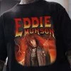 Stranger Things T-Shirt Eddie Munson Photo Art - Black