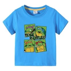Teenage Mutant Ninja Turtles Blue Shirt KIDS SIZE