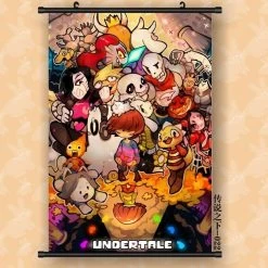 Undertale Video Game 60*90cm Scroll Poster