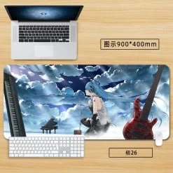 Vocaloid Hatsune Miku Gaming Mouse Pad Large