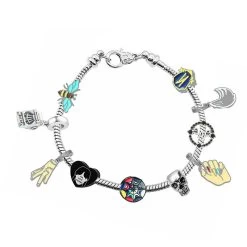 Wednesday Silver Pans Bracelet